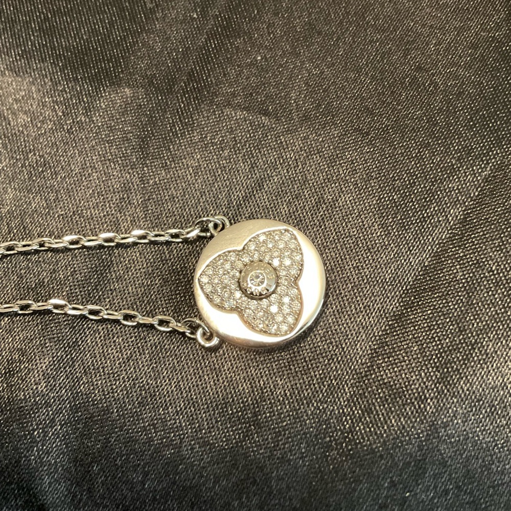 Henri Bendel Pave Petal Necklace - Picture 2 of 9